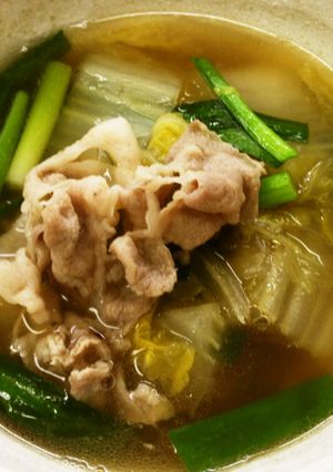 白菜漬と豚肉の中華鍋〈やよい会〉-レシピのメイン写真