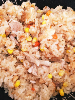 簡単!鶏モモ肉入り炊き込みごはん-レシピのメイン写真