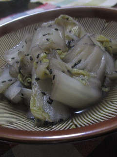 白菜の黒ゴマ煮-レシピのメイン写真