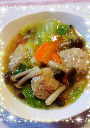 白菜と肉団子のトロトロ煮-レシピのメイン写真