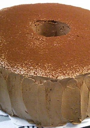 ◆チョコ生◆チョコシフォンケーキ◆-レシピのメイン写真