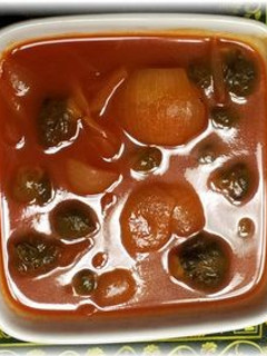 芽キャベツと玉ねぎのトマトケチャップ煮-レシピのメイン写真