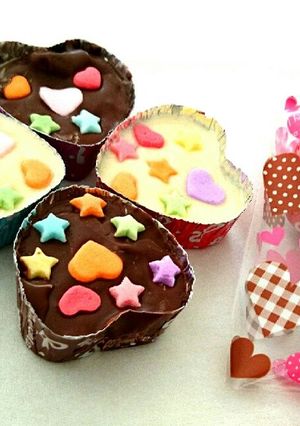 レンジで簡単❗デコ♥チョコレート-レシピのメイン写真