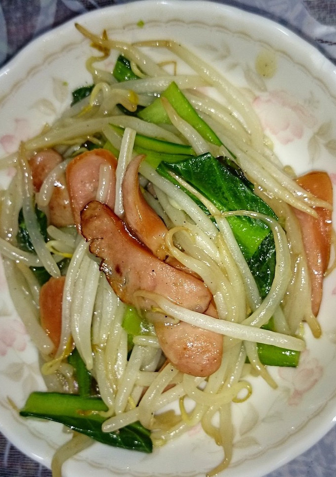 もやしと小松菜のシャキッと炒め-レシピのメイン写真