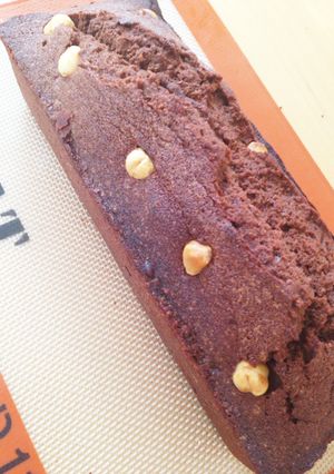 チョコパウンドケーキinバレンタイン-レシピのメイン写真