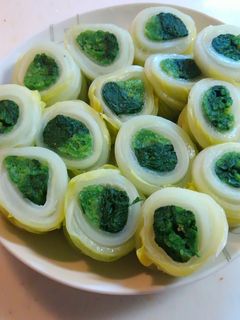 湯豆腐や鍋の具に♪ほうれん草の白菜ロール-レシピのメイン写真
