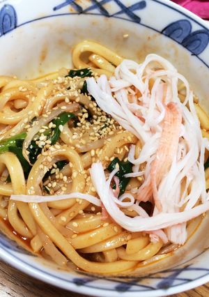 簡単早うまビビンうどん-レシピのメイン写真