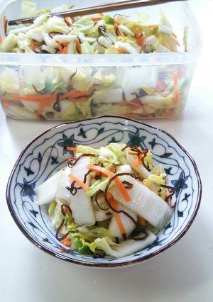 簡単で薄味☆白菜の常備菜-レシピのメイン写真