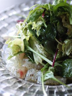 鯛のカルパッチョ サラダ仕立て-レシピのメイン写真