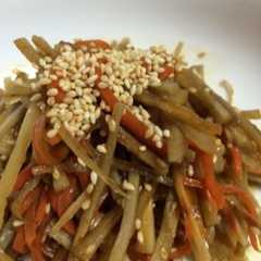 รูปของ 超簡単...丼で...キンピラごぼう