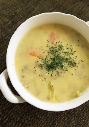 市販シチュー素!絶対美味しい挽肉シチュー-レシピのメイン写真