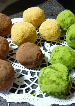 ココナッツ油・豆腐でトリュフ-レシピのメイン写真