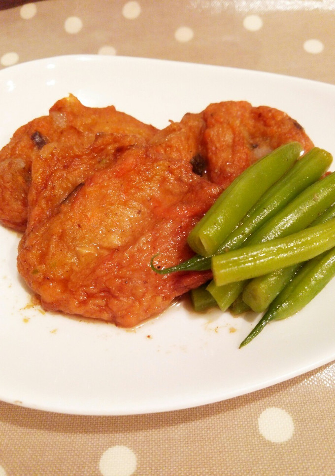 5分で!!揚げはんといんげんのサッと煮-レシピのメイン写真