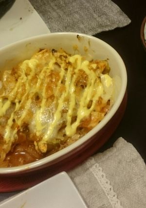 キムチがメイン料理に⭐マヨチー焼き-レシピのメイン写真
