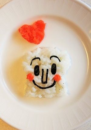 デコ離乳食☆食パンまんのしらすご飯-レシピのメイン写真