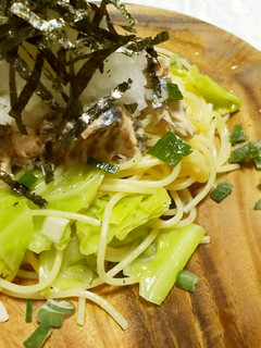 大根おろしでさっぱり!サバ缶の美味パスタ-レシピのメイン写真