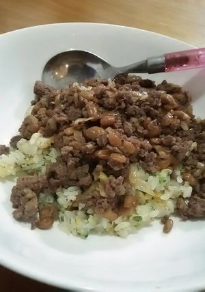さらさら♪納豆チャーハン-レシピのメイン写真