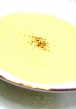 ブロッコリーの茎でスープ♪-レシピのメイン写真