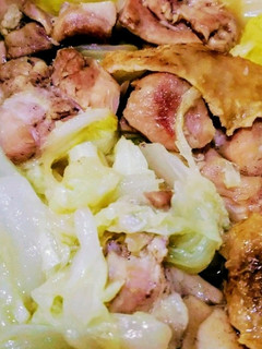 簡単!白菜と鶏もも蒸し煮-レシピのメイン写真