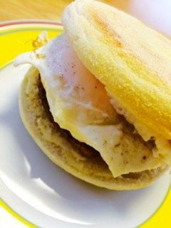 コストコパティでソーセージエッグマフィン-レシピのメイン写真