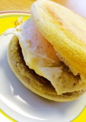 コストコパティでソーセージエッグマフィン-レシピのメイン写真