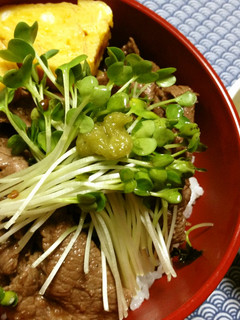 激安牛肉で焼き肉丼-レシピのメイン写真