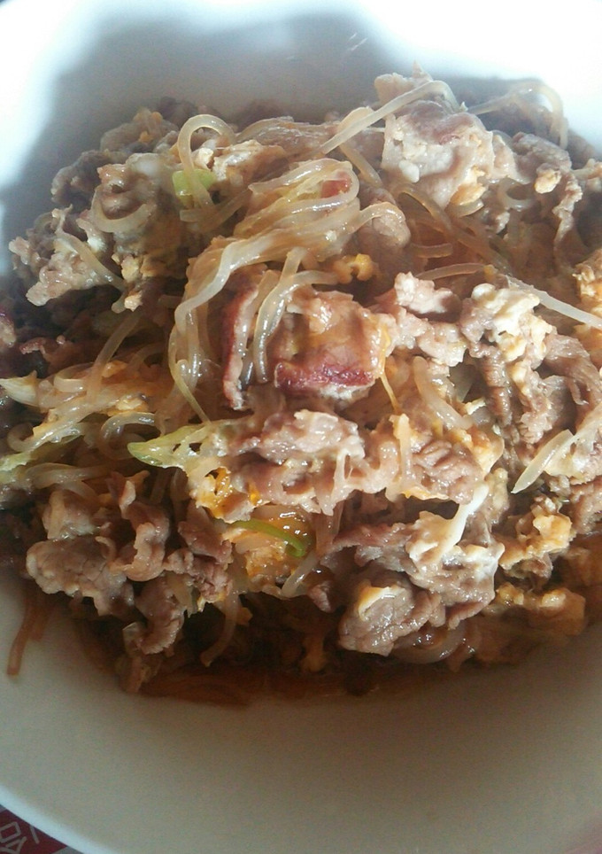 すき焼き風炒め-レシピのメイン写真