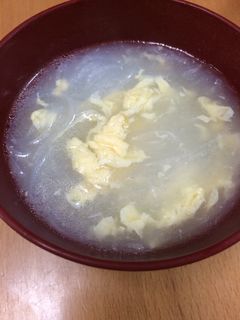 春雨の玉子中華スープ-レシピのメイン写真