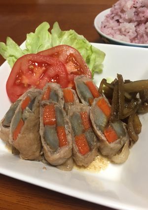 梅ご飯に合う☆野菜の豚バラ巻き-レシピのメイン写真