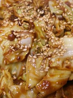 豚バラとキャベツの甘味噌炒め-レシピのメイン写真