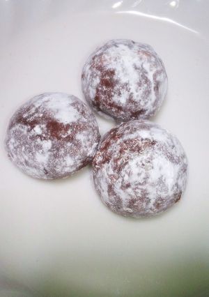 最短30分☆たまごボーロサクサク生チョコ-レシピのメイン写真