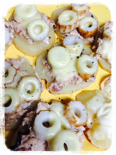 梅しそツナのじゃが焼き♡-レシピのメイン写真