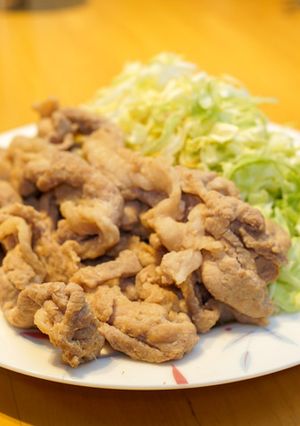 豚の薄切りで作る我が家の生姜焼き-レシピのメイン写真