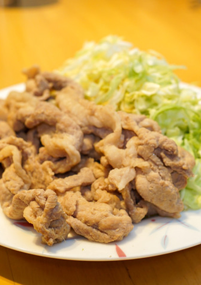 豚の薄切りで作る我が家の生姜焼き-レシピのメイン写真