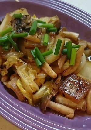 こんがりが美味しい、白菜のホットサラダ-レシピのメイン写真