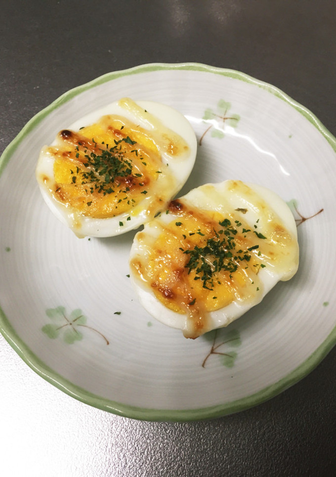 お弁当に☆ゆで卵のマヨ焼き-レシピのメイン写真