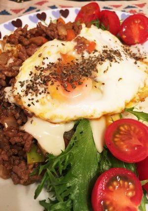 ドライカレー-レシピのメイン写真