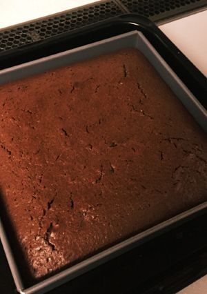 計量簡単メレンゲ無しのチョコレートケーキ-レシピのメイン写真