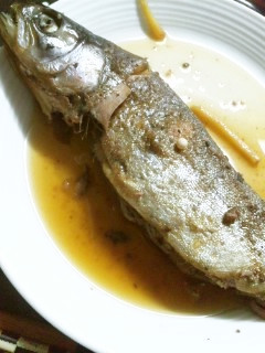 ニジマスの甘煮-レシピのメイン写真