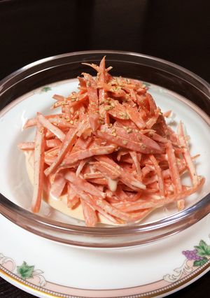 簡単！モリモリ食べれるにんじんサラダ♪-レシピのメイン写真