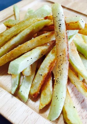 簡単！揚げないフルポテ〜コンソメ風味〜-レシピのメイン写真
