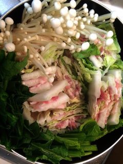 男の白菜と豚のミルフィーユ鍋-レシピのメイン写真