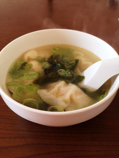 簡単☆1人ランチ☆冷凍餃子スープ-レシピのメイン写真