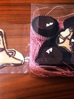 バレンタインに♡キャラチョコ(ミギー)-レシピのメイン写真