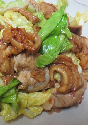 車麩が豚肉に変身!?肉野菜炒め-レシピのメイン写真