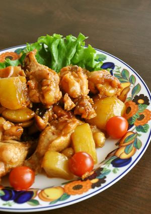 圧力鍋で鶏手羽元と大根のマーマレード煮✿-レシピのメイン写真