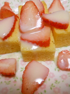 カステラを美味しく おやつ-レシピのメイン写真