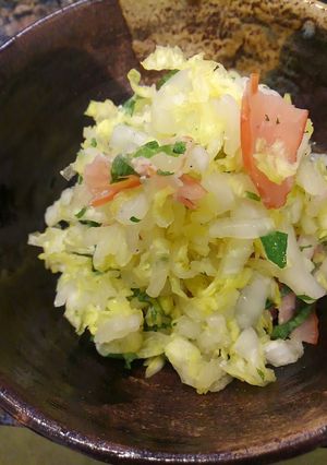 生ハムと白菜と大葉のサラダ？-レシピのメイン写真