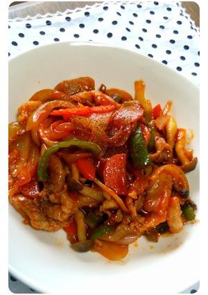 豚肉と野菜のケチャップ炒め☆甘さ控えめ-レシピのメイン写真