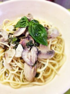 牡蠣のペペロンチーノ☆アヒージョリメイク-レシピのメイン写真
